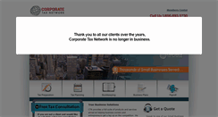 Desktop Screenshot of corporatetaxnetwork.com